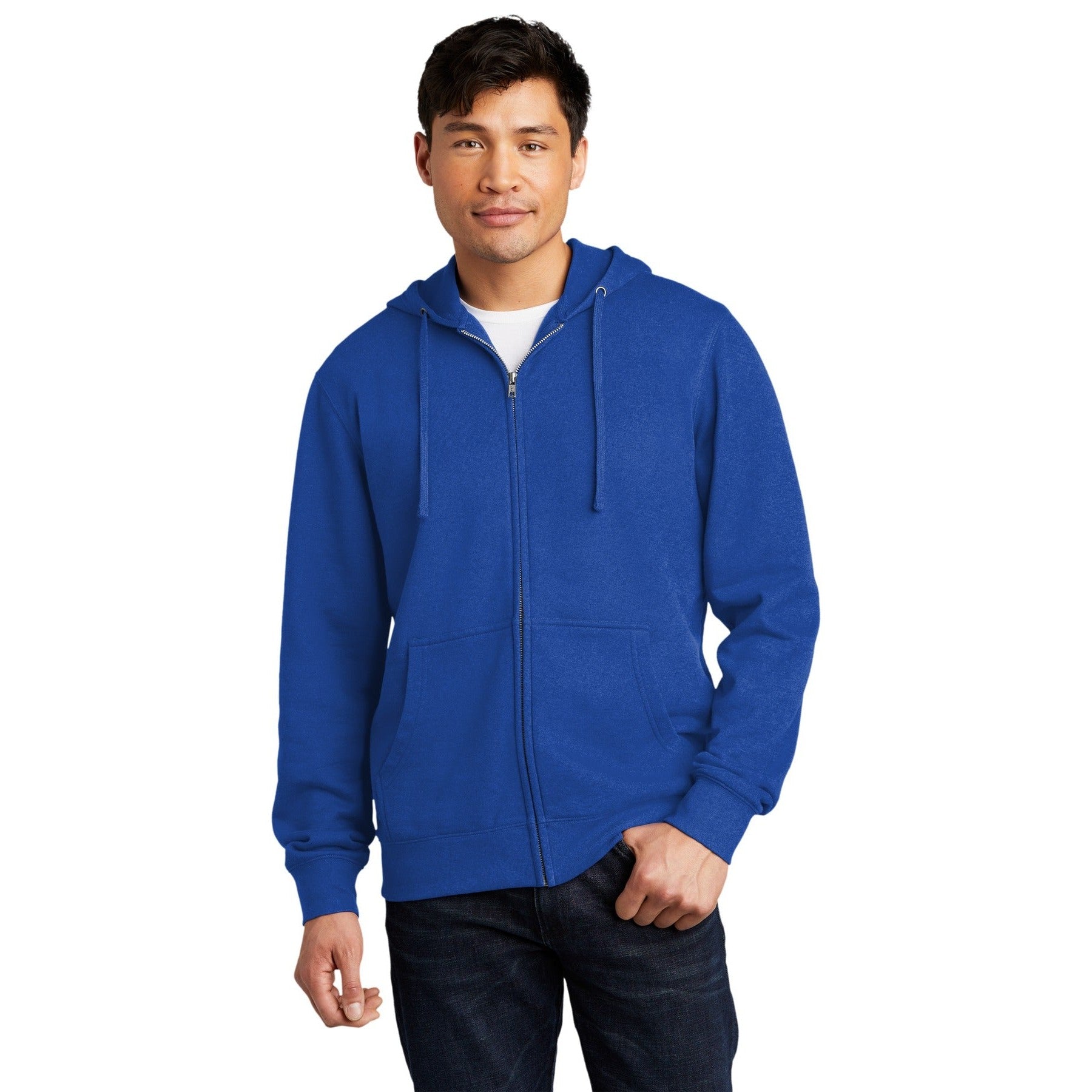 District-District® V.I.T.™Fleece Full-Zip Hoodie DT6102-MedTech-4